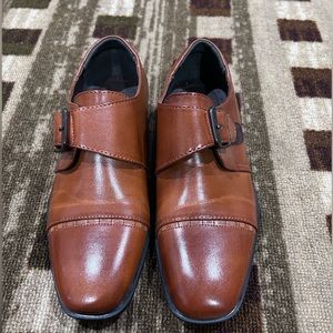 Boys Stacy Adams Brown Dress shoe